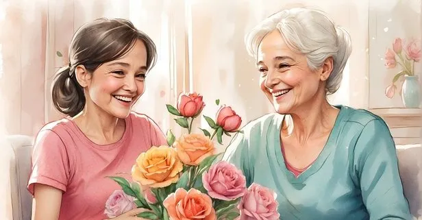 Anneler Günü çiçek notu önerileri! ✍ Anneye, kayınvalideye, teyzeye eşe anlamlı, duygusal, eğlenceli Anneler Günü kart notu yazı fikirleri...