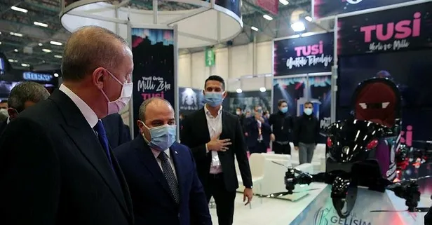 Başkan Erdoğan, uçan araba TUSİ’yi inceledi