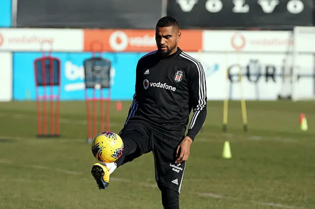Beşiktaş'ta Kevin Prince Boateng sahaya indi