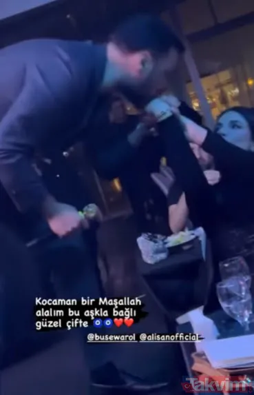 Buse Varol eşi Alişan'ın tahtına göz dikti! Alişan'ın elinden mikrofonu kaptığı gibi kendini sahneye attı sosyal medya ikiye bölündü - 7