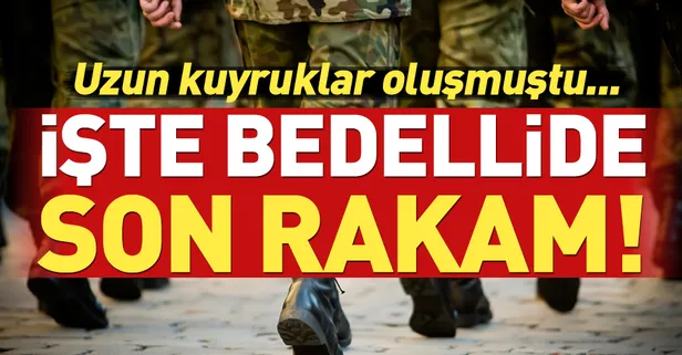 Son dakika: Bedellide son rakam açıklandı!