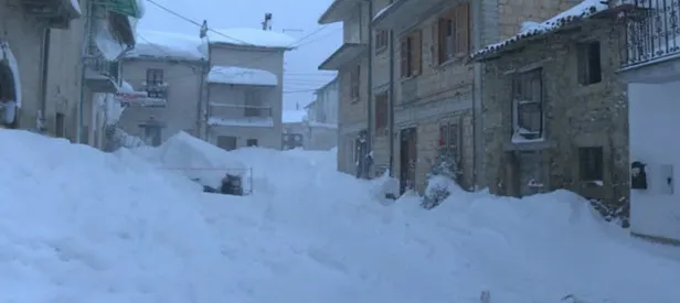 İtalya'da çığ faciası