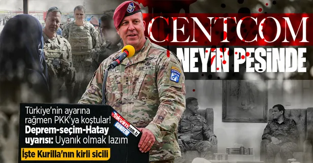 ABD yine terör örgütü PKK ile temasta! CENTCOM Komutanı Michael Erik Kurilla'dan teröristlere ziyaret: Kirli geçmişi ortaya çıktı...