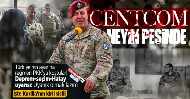 ABD yine terör örgütü PKK ile temasta! CENTCOM Komutanı Michael Erik Kurilla’dan teröristlere ziyaret: Kirli geçmişi ortaya çıktı...