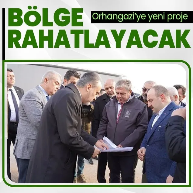 Orhangazi’de yatırımlar hız kesmeden sürüyor