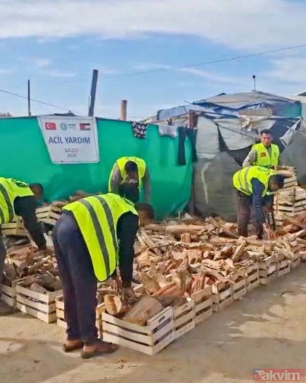 Gazze'de kışın ortasında bir umut ışığı! Gamze Özçelik’ten yürek ısıtan hamle - 10