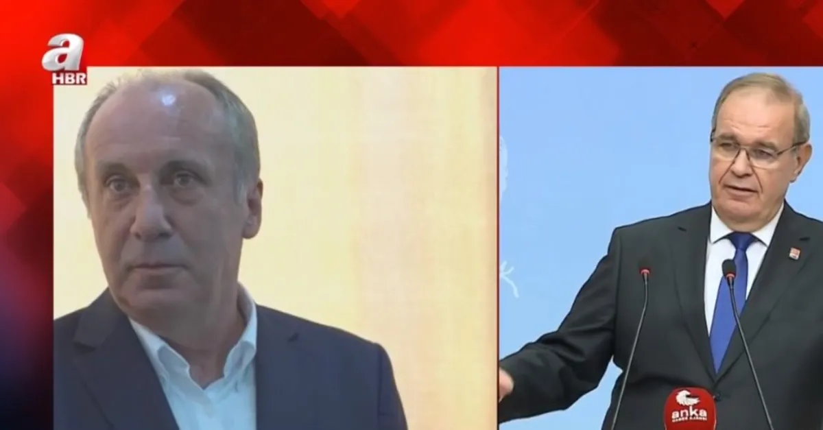 CHP'de sansür tartışması büyüyor! Muharrem İnce ile Parti Sözcüsü Faik Öztrak karşı karşıya