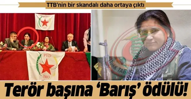 Türk Tabipleri Birliği’nin bir skandalı daha ortaya çıktı! Terör elebaşı Asya Abdullah’a ’Barış, Dostluk ve Demokrasi’ ödülü!