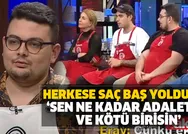 Masterchefte sonunda ortalık karıştı herkese saç baş yoldurdu! Eray Aksunguru yerden yere vurdular Sen ne kadar kötüsün