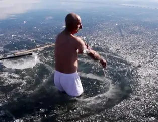 Bunu yapmak yapmak yürek ister! -25 derece