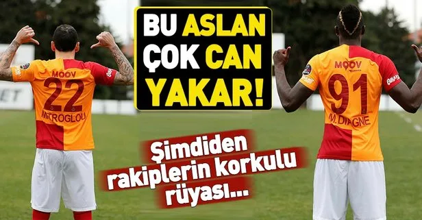 Galatasaray yeni kadrosu ile korku salıyor!