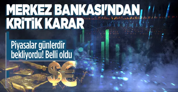 SON DAKİKA: Merkez Bankası faiz kararı ne oldu? TCMB kararı açıkladı: Yüzde 19'da sabit tutuldu