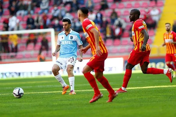 Kayseri 'Fırtına'lı! (Yukatel Kayserispor 1-2 Trabzonspor MAÇ SONUCU ÖZET)-6
