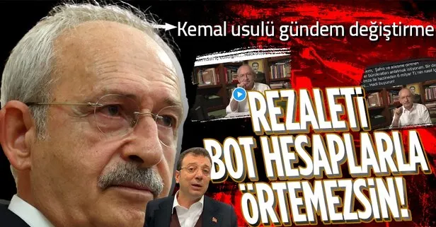 Türkiye Ekrem İmamoğlu’nun kar rezaletini konuşurken Kemal Kılıçdaroğlu bot hesaplarla gündem değiştirmeye kalktı