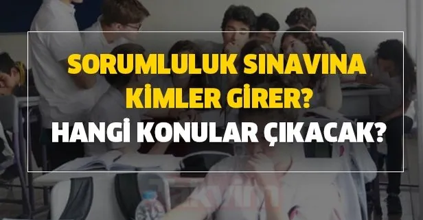 lise sorumluluk sinavi hangi dersler