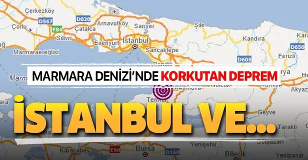 İstanbul ve Yalova’da korkutan deprem! 10 Ekim Kandilli Rasathanesi son depremler listesi