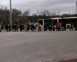CHP’li İBB’de otobüs kuyrukları bitmek bilmiyor!
