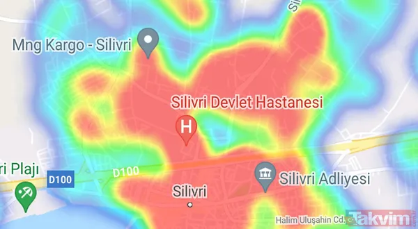İlçe ilçe İstanbul'un koronavirüs vaka haritası! Bağcılar, Fatih, Üsküdar, Güngören, Ümraniye, Zeytinburnu, Bakırköy... - 34