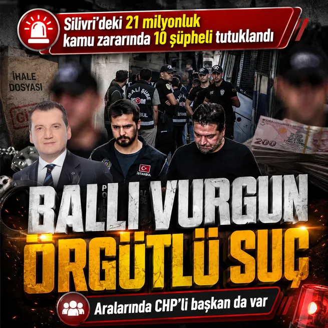 CHPli Silivri Belediyesine yolsuzluk operasyonu: Bora Balcıoğlunun da aralarında olduğu 10 şüpheli tutuklandı