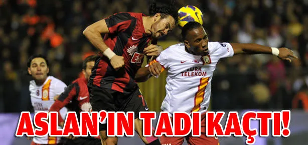 Aslan’ın tadı kaçtı!