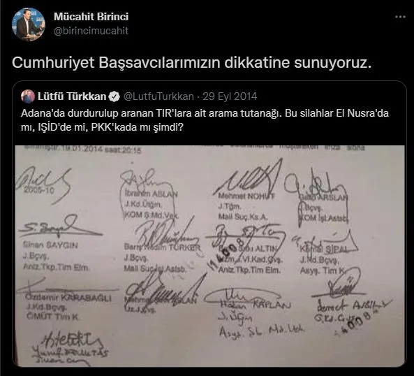 Şehit ailesine "bacını s..erim" diyerek küfreden İyi Partili Lütfü Türkkan'ın FETÖ tetikçiliğinin belgesi!-11