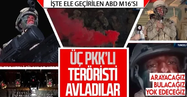 PKK’lı teröristleri avlayan komandolar canlı yayında: Arayacağız, bulacağız ve yok edeceğiz