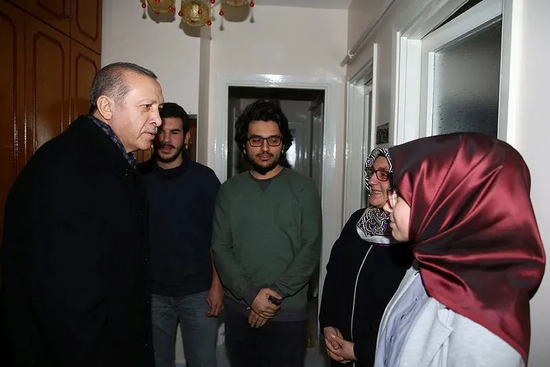 Cumhurbaşkanı Erdoğan'dan anlamlı ziyaret-5