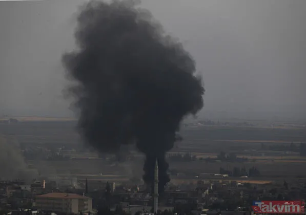 Rasulayn ve Ayn el Arap'ta terör hedefleri vuruluyor! Gökyüzü simsiyah oldu - 14