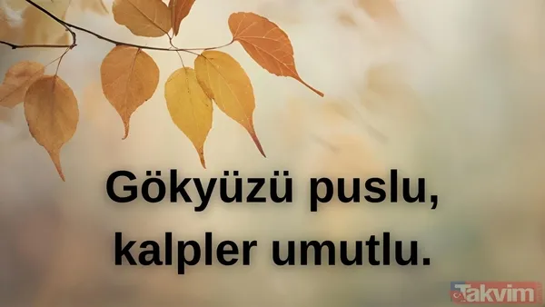 🌾Gökyüzü Puslu, Kalpler Umutlu.