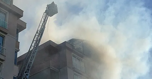 Korkutan yangın! Alevleri gören anne kız kriz geçirdi