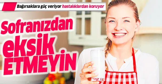 Kefirle bağırsaklar mutlu!