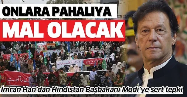 Pakistan Başbakanı İmran Han’dan Hindistan Başbakanı Modi’ye sert tepki