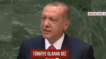 Başkan Erdoğan BM'den dünyaya seslenecek!