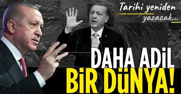 Başkan Erdoğan’dan 76. BM Genel Kurulu’nda tarihi çağrı: Daha Adil Bir Dünya Mümkün