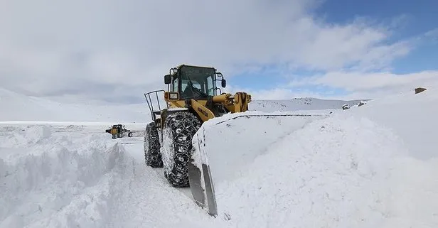 Erzurum Iğdır ve Kars’ta kar yağışı nedeniyle 168 köy ve mahalle yolu ulaşıma kapandı