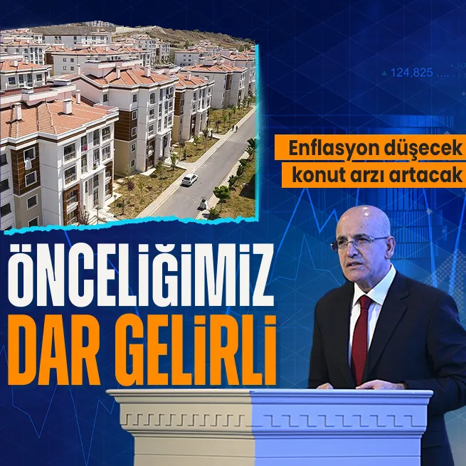 Bakan Şimşek’ten 2025 için ekonomik büyüme ve dönüşüm mesajı: Enflasyon düşmeye devam edecek