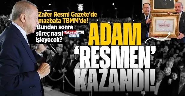 YSK Başkan Erdoğan’ın zaferini resmen ilan etti! Resmi Gazete’de yayımlandı!