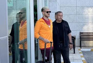 İZLE I Galatasaray kafilesi Konya’ya geldi!