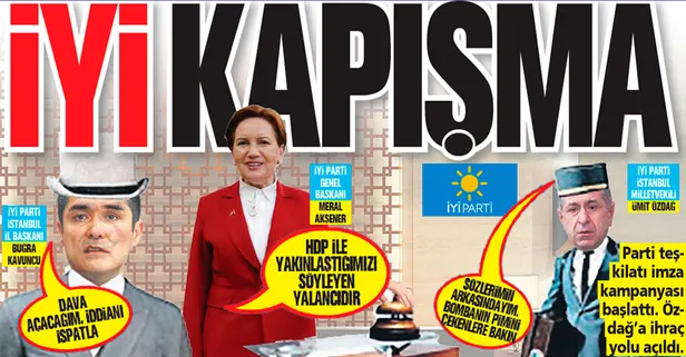 İYİ kapışma! Ümit Özdağ'ın FETÖ'cülükle suçladığı Buğra Kavuncu'ya Meral Akşener sahip çıktı