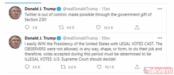 ABD seçimlerine Twitter ve Facebook müdahalesi! Trump'a savaş açtılar - 15