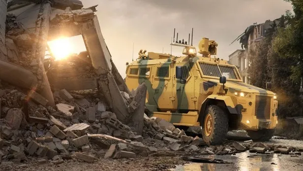 İlk kez sergilendi! İşte askeri sürücüsüz araç-2