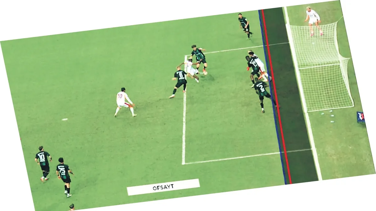 Galatasaray’ın iptal edilen golü olay yarattı! Taraftardan VAR tepkisi