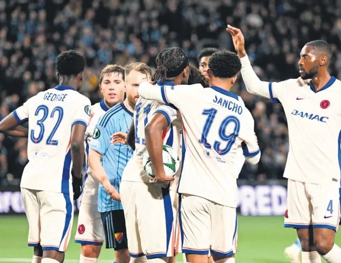 Chelsea, Djurgarden’i deplasmanda ezdi geçti