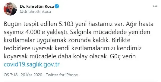 son-dakika-saglik-bakani-fahrettin-koca-20-kasim-koronavirus-sayilarini-duyurdu-kovid-19-tablosu-1605889968426.jpg SON DAKİKA: Sağlık Bakanı Fahrettin Koca 20 Kasım koronavirüs sayılarını duyurdu | Kovid-19 tablosu-2