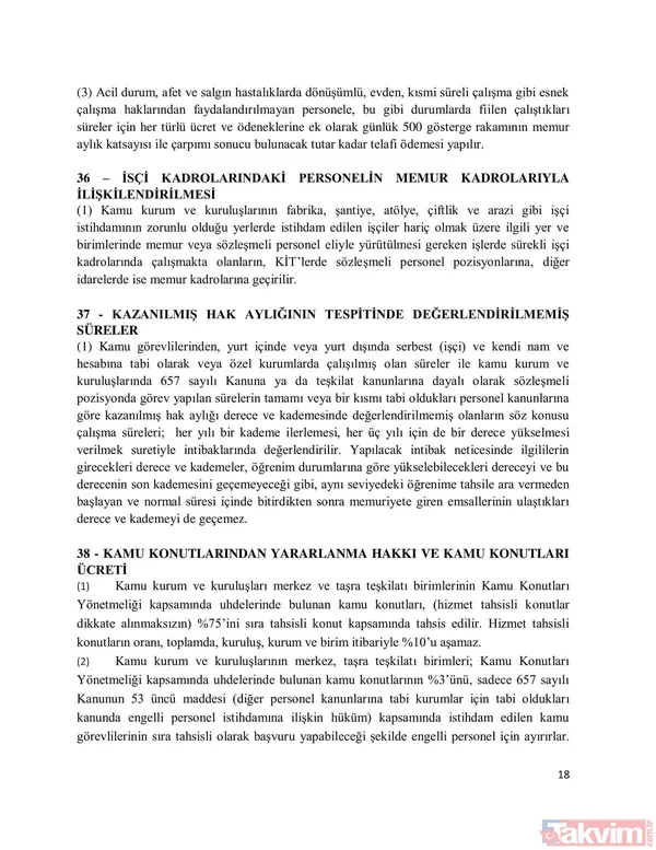 Sendikalar memur ve memur emeklisi için ne talep etti? Memur toplu sözleşme zammı yüzde kaç? İşte detaylar... - 22