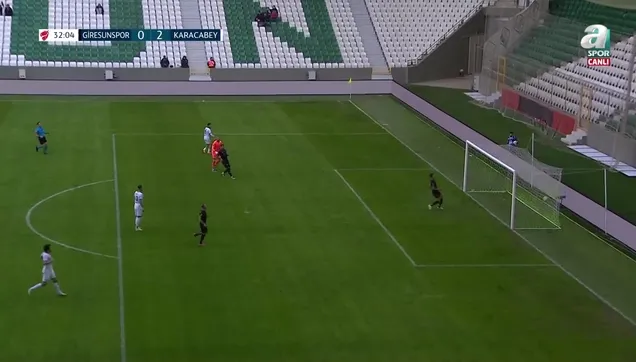 GOL | Giresunspor 0-2 Karacabey Belediyespor