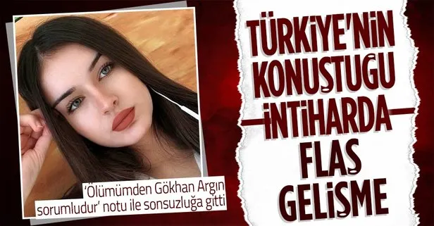Iğdır’da 19 yaşındaki Aleyna Ağgül ’Ölümümden Gökhan Argın sorumludur’ diyerek intihar etmişti! Korkunç olayda flaş gelişme