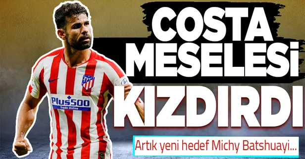 Başkan Ahmet Nur Çebi'yi çok kızdırdı! Beşiktaş'tan Diego Costa'ya Michy Batshuayi resti