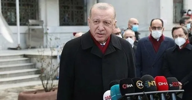 Başkan Erdoğan, cuma namazını Hazreti Ali Camisi’nde kıldı
