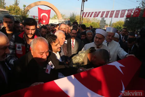 Şehit Piyade Komando Binbaşı Mehmet Duman son yolculuğuna uğurlandı... Duygulandıran sözler - 29